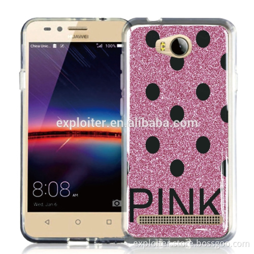 Free sample ultra thin epoxy resin mobile phone case for huawei y3ii back case